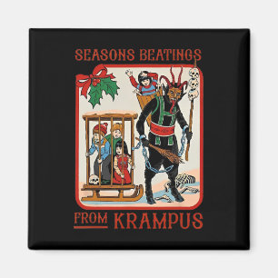 Imã Pancadas Sazonais do Krampus no Natal