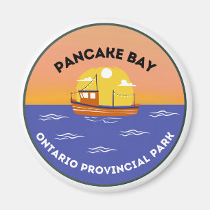 Imã Pancake Bay Ontario Provincial Park Magnet