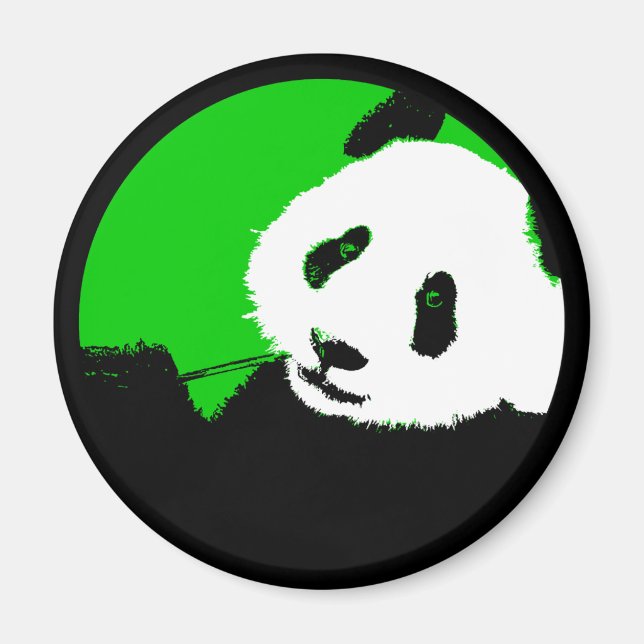 Imã panda. (Frente)