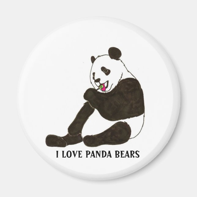 IMÃ PANDA BEAR MAGNET (Frente)