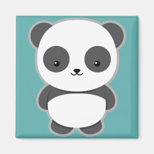 Imã Panda de Kawaii