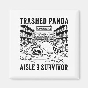 Imã Panda Depravado Licor Engraçado Ressaca Loucamente