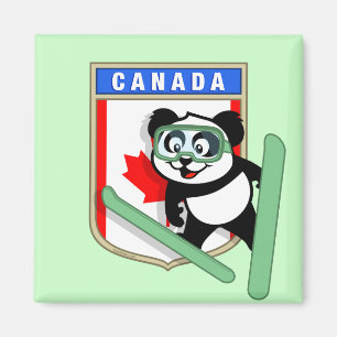 Imã Panda desalto de Canadá