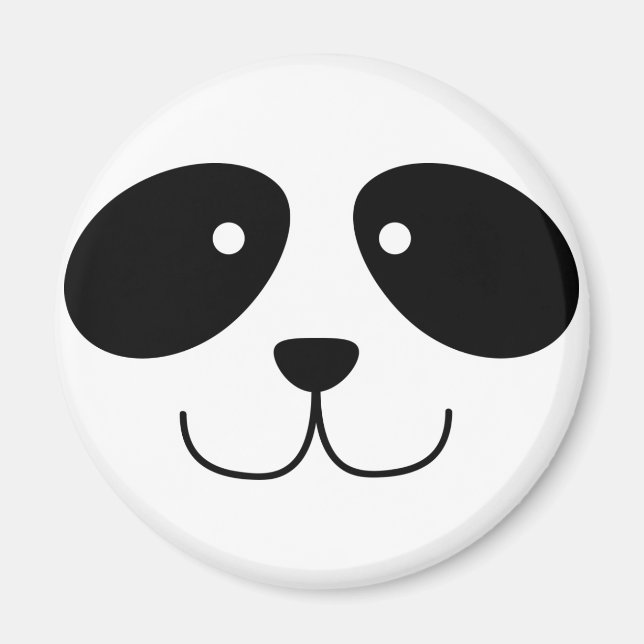 Imã Panda Face Magnet (Frente)