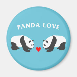 Imã Panda Love (azul)