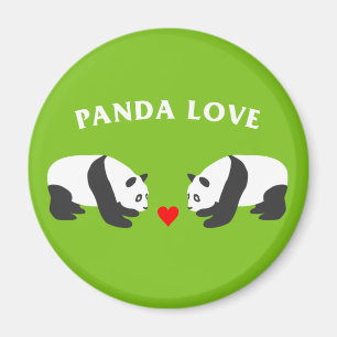 Imã Panda Love (Verde)