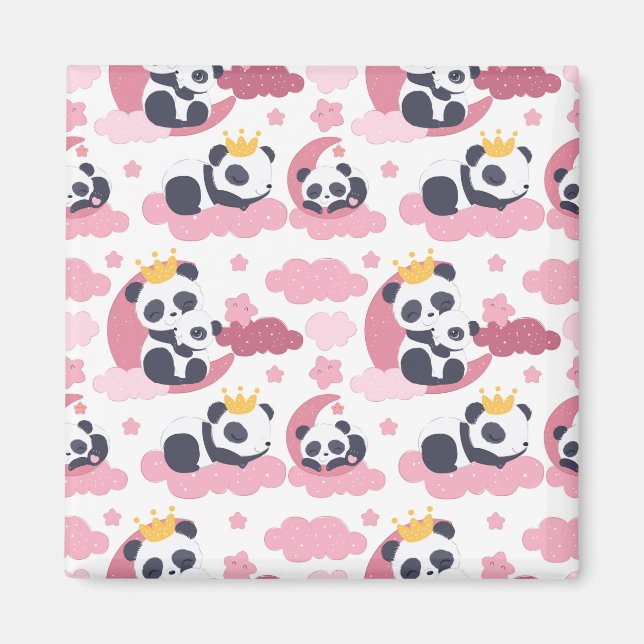 Imã Panda Lover | Eu Sou Denominado Panda (Frente)
