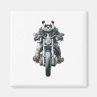 Imã Panda Motoqueiro