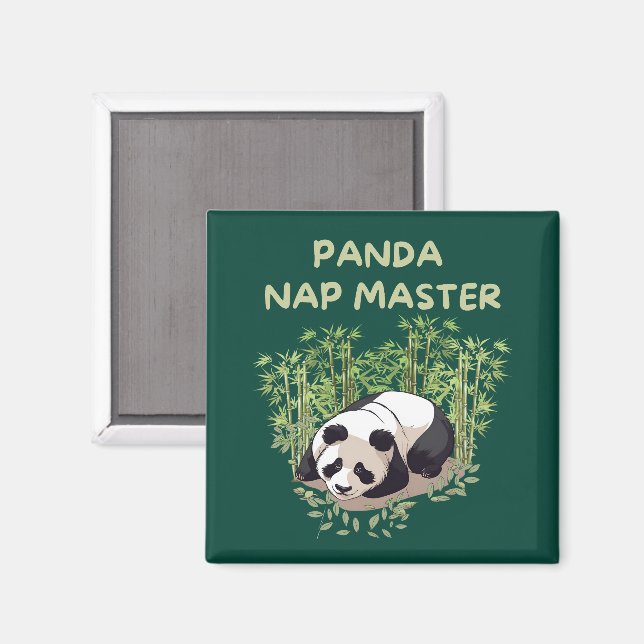 Imã Panda Nap Master (Front/Back)