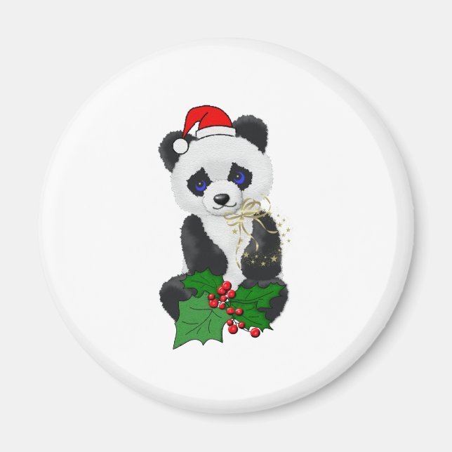 Imã Panda Natal (Frente)