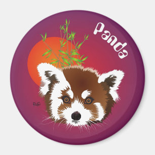 Imã Panda pequena íman (Ailurus fulgens)