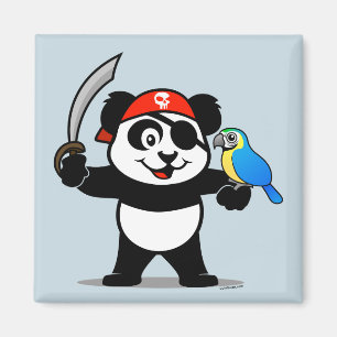 Imã Panda Pirata