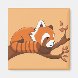 Imã Panda vermelho