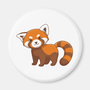 Imã Panda Vermelho Che