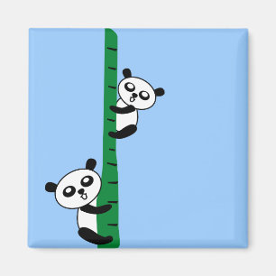 Imã Pandas bonitos