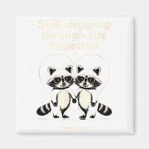Imã Pandas Garbageiros Casais Correspondência Dia dos