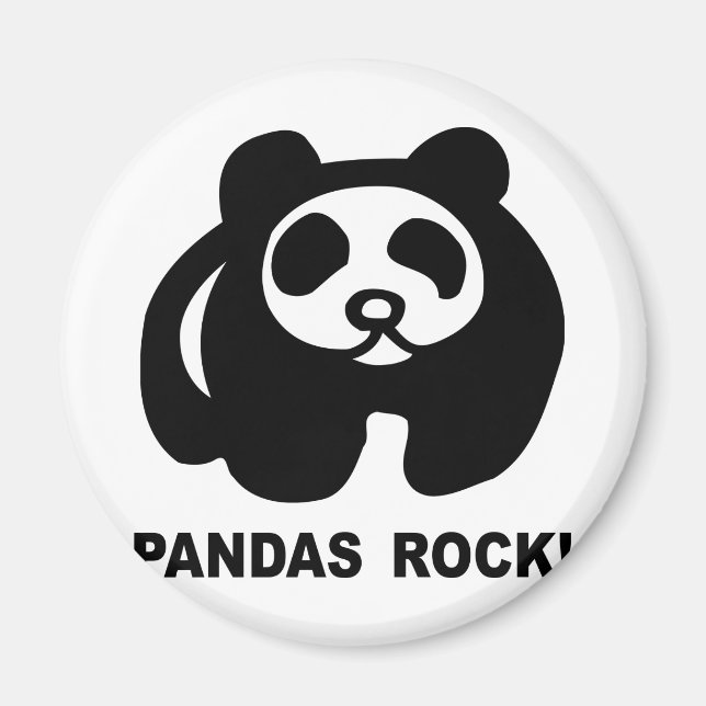 Imã Pandas Rock (Frente)