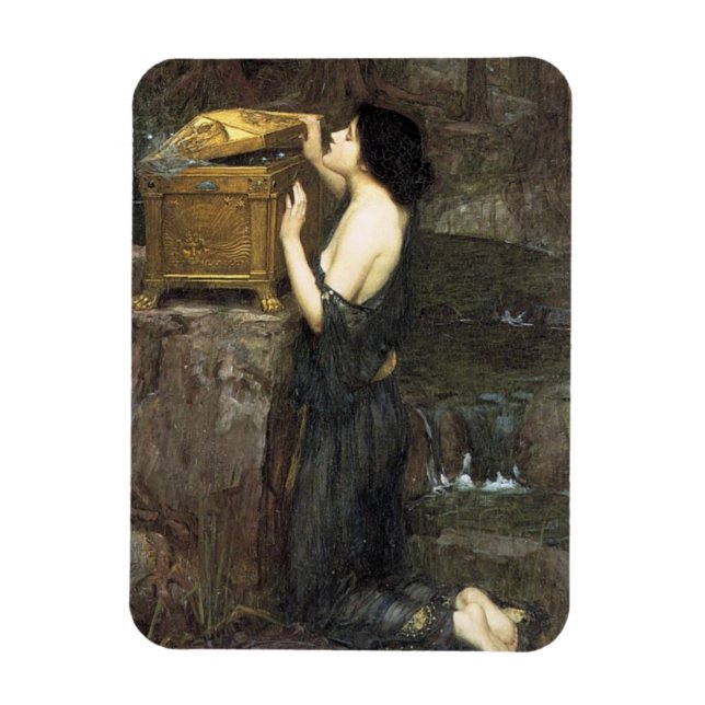 Ímã Pandora [John William Waterhouse] (Vertical)