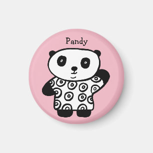 Imã Pandy o Panda Personalizado