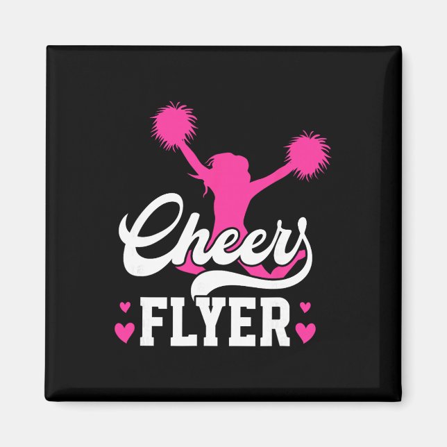 Imã Panfleto de Torcida Panfleto de Cheerleader Panfle (Frente)