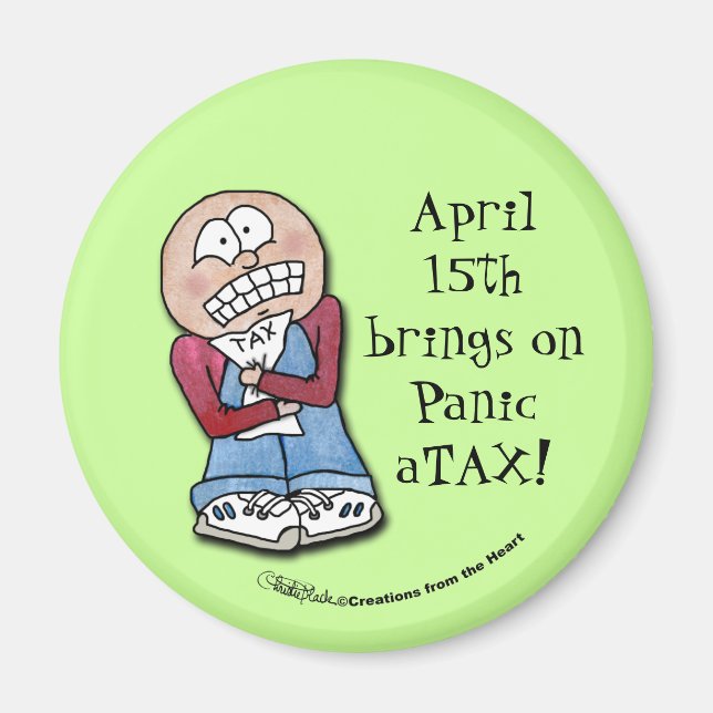 Imã Pânico TAX! (Frente)