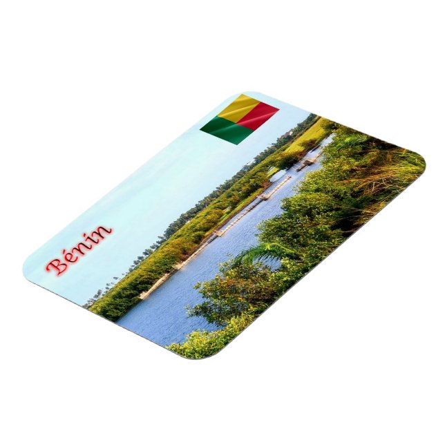 Ímã Panorama BENIN - (Left Side)