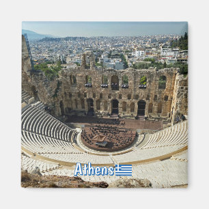 Imã panorama de Atenas, viagem