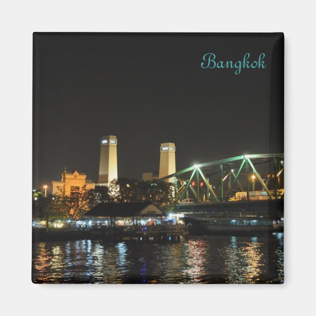 Imã Panorama de Bangkok à noite (Frente)