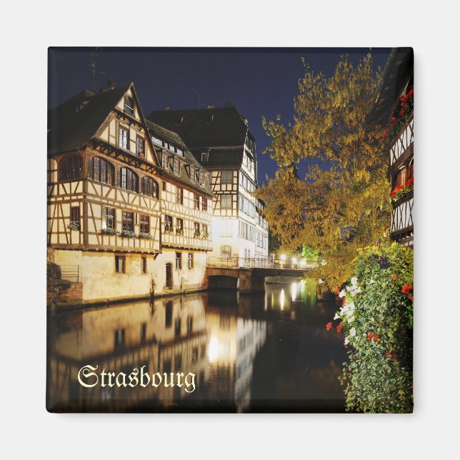 Imã Panorama do Petit France, zona de Estrasburgo (Frente)