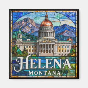 Imã Panorama Urbano de Helena Montana 🏛️