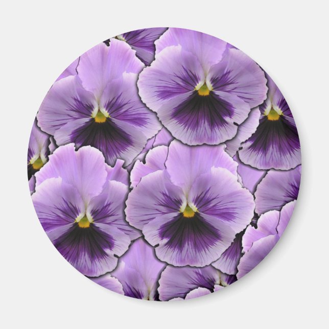 Imã Pansy Garden (Frente)