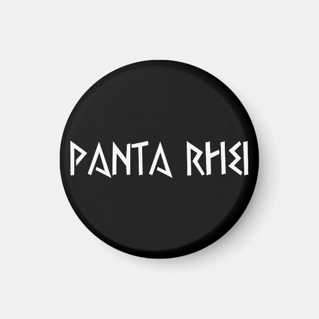 Imã panta rhei todo flui (Frente)