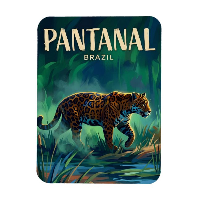 Ímã Pantanal Brasil (Vertical)