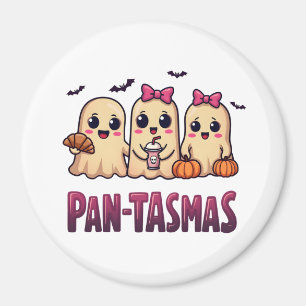Imã Pantasmas Engraçado Fantasma Groovy Retro Hallowee
