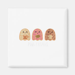 Imã Pantasmas Ghost Funny Spooky Conchas Fantasmas Mex