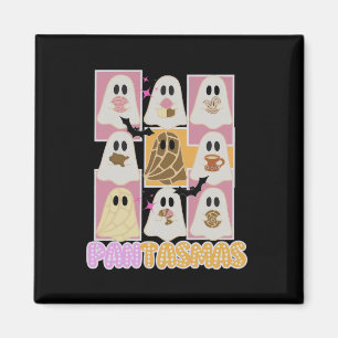 Imã Pantasmas Pan Dulce Fantasma Halloween Espanhol Me