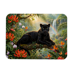 Ímã Pantera Negra Quênia Flores da Selva Cachoeira