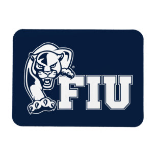 Ímã Panteras FIU - Logotipo branco