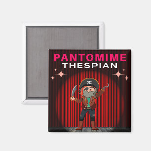 Imã Pantomime Thespian - Capitão Gancho