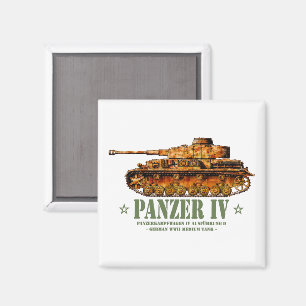 Imã Panzer IV Guerra Mundial 2.ª Divisão Média Alemã W