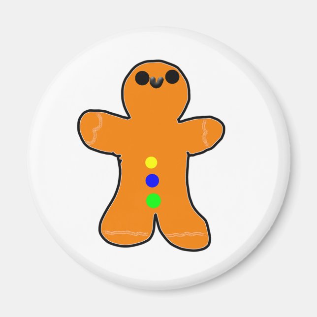 Imã Pão de gengibre (Frente)