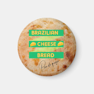 Imã Pão de Queijo Brasileiro