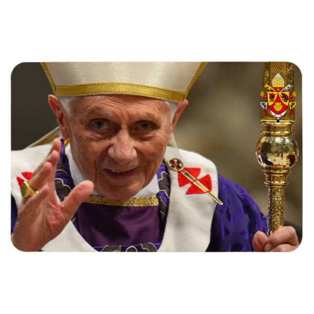 Ímã Papa Bento XVI (Horizontal)