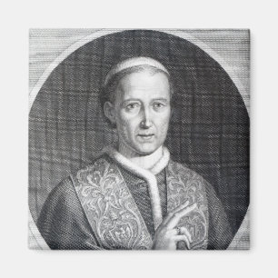 Imã Papa Leo XII, gravado por Raffaele Persichini