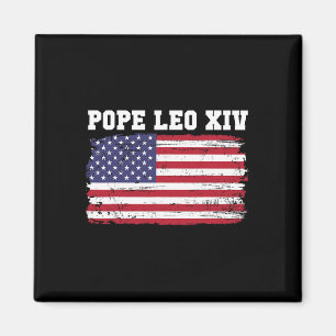 Imã Papa Leo Xiv 14 Primeiro Papa Americano Flag Vin