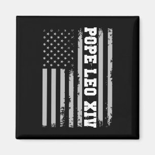 Imã Papa Leo Xiv 14 Primeiro Papa Americano Flag Vin