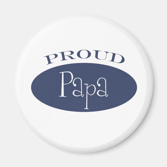 Imã papa orgulhoso (Frente)