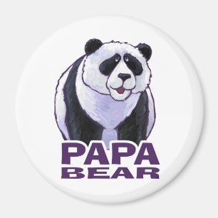 Imã Papa Panda Bear