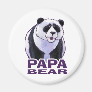 Imã Papa Panda Bear