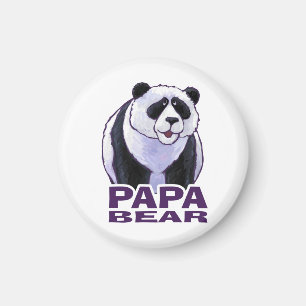 Imã Papa Panda Bear